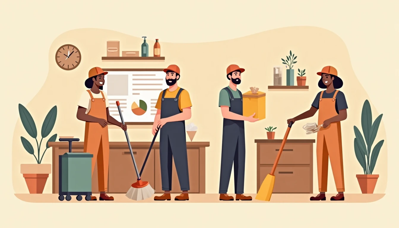 Las Mejores Opciones de Trabajo en Limpieza Este Agosto