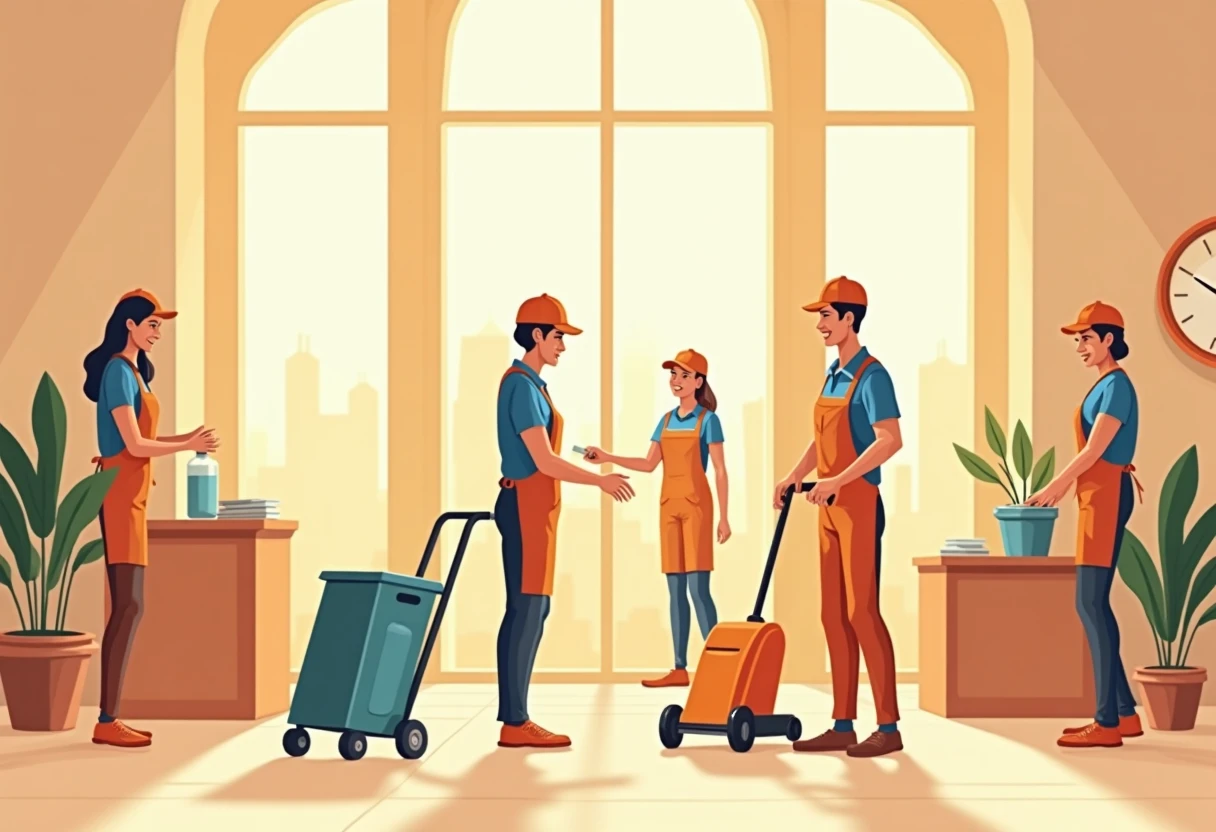 Luxury housekeeping environment