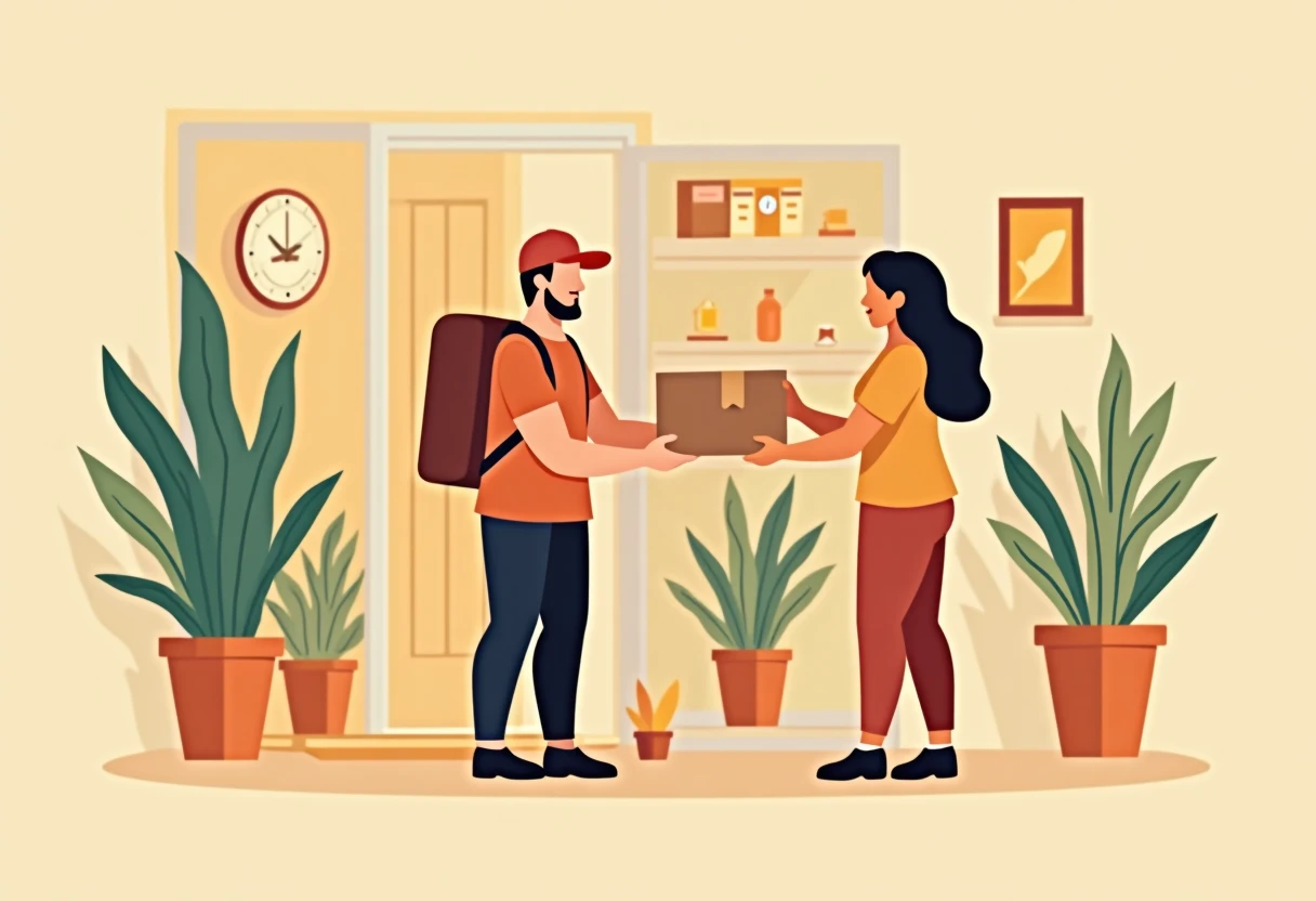 Delivery job interaction