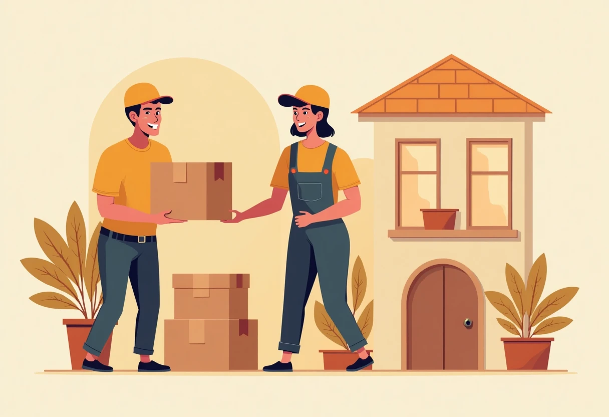 High-earning delivery job scene