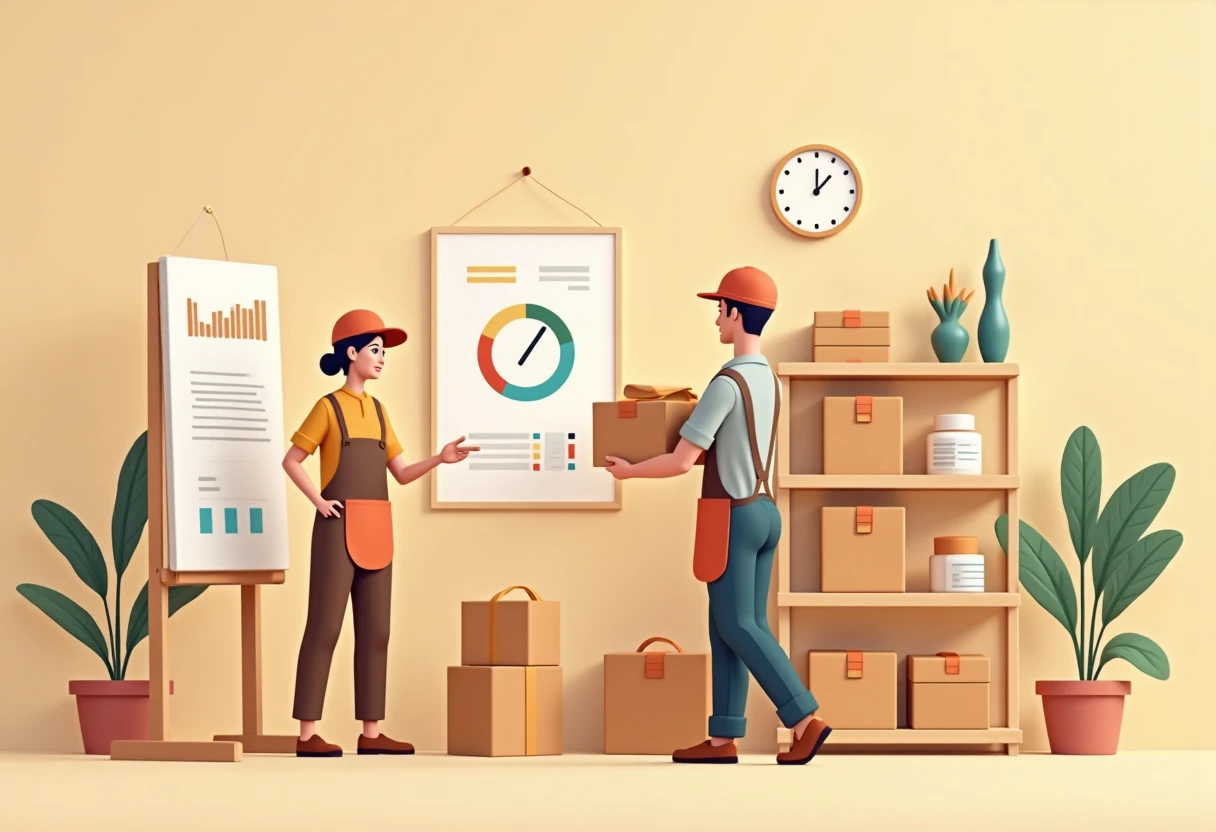 Gestion de stocks dans un entrepôt