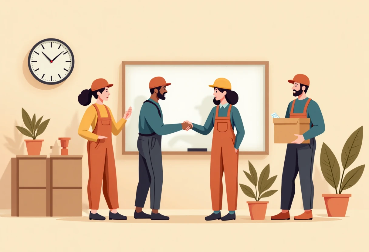Retail teamwork